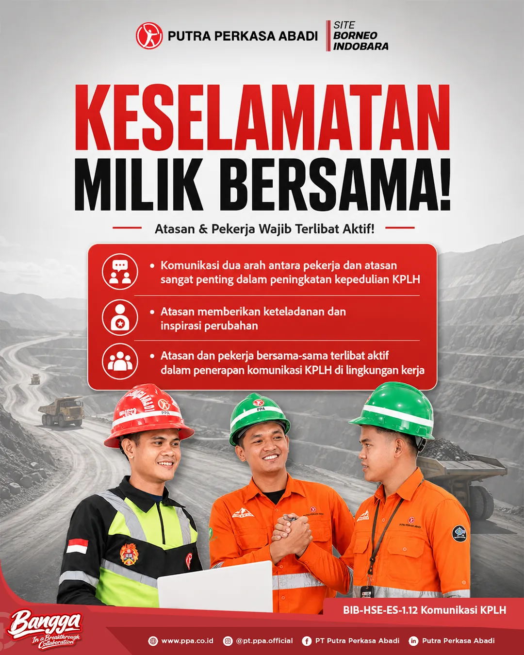 Keselamatan Milik Bersama, Tanggung Jawab Bersama